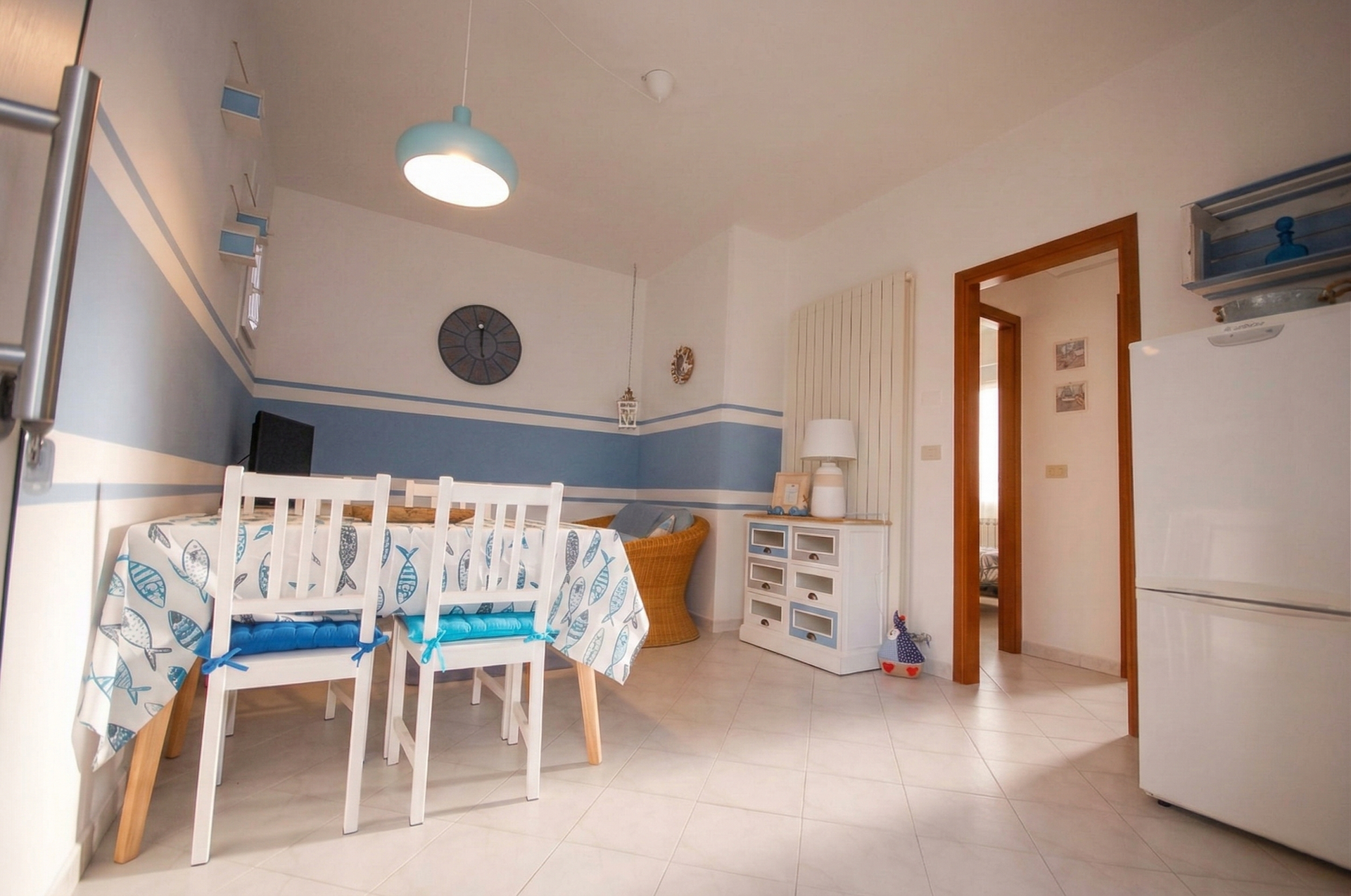 Zona soggiorno e pranzo